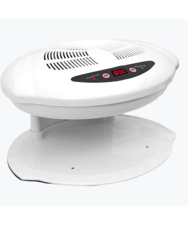 JOSBES 400 Watt Air Nail Polish Dryer Nail Fan Nail Varnish Dryer Intelligent Auto Sensor Hot and Cold Air Nail Polish Drying Fan Home Salon Manicure Tool for Hands and Feet