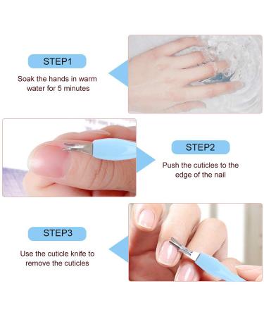 7Pcs Adjustable Acrylic Nail Clipper Set with Stainless Steel Trimmer & Nail File - Nail Art Manicure Tools in White - Buy Online on GoSupps.com