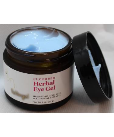 BelAngel Cucumber Herbal Eye Gel with Hyaluronic Acid and Shea Butter - Buy Online on GoSupps.com