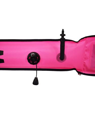 Scuba-Choice 4.5ft Open Bottom Surface Marker with Lead Weight & Whistle - Pink - Buy Online on GoSupps.com