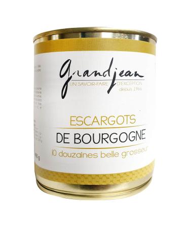 Burgundy snails 10 dozen Beautiful size - Canned - Grandjean