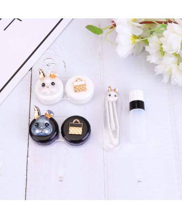 Exceart Contact Lens Accessories Bag | Earth Color Storage Container & Tweezers - Perfect for Travel! - Buy Online on GoSupps.com