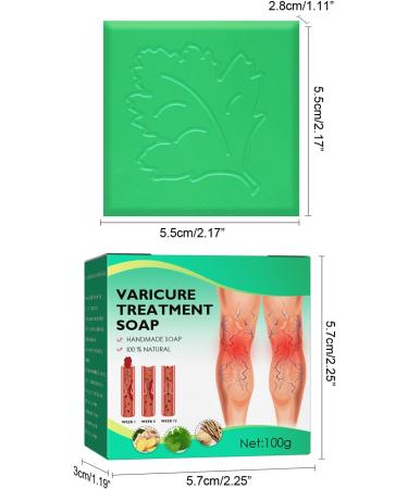  Katutude Veinopro Varicose Veins Treatment Soaps for Legs and All Skin Types (2 Pack) - Buy Online on GoSupps.com
