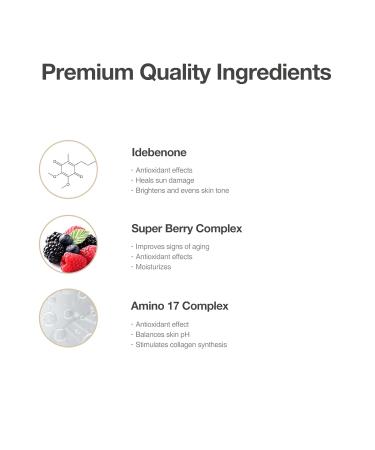 ReGenon Serum 50ml | Antioxidant & Brightening Serum with 20 000ppm Idebenone | Anti-Wrinkle Treatment for Radiant Skin - Buy Online on GoSupps.com