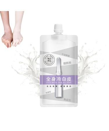 Cold White Skin All Over, Japanese Skin Whitening Body Lotion, Cold White Full Body Whitening Cream, Whitening Moisturizing Brightening Body Lotion, Whitening Body Milk For Refining Skin, 200 ml (1PC)