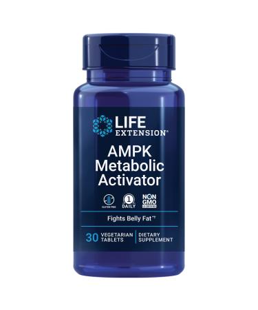 Life Extension AMPK Metabolic Activator 30 Vegetarian Tablets