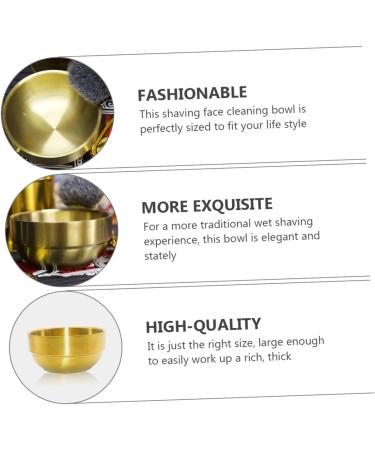 Magiclulu 3ST Foam Dishwasher Razor Soap & Stainless Steel Shaving Tools for Men - Perfect Beard Care & Stirring Bowls - Buy Online on GoSupps.com