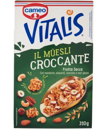  CAIYA Cameo Vitalis Crunchy Muesli with Dried Fruit Almonds Cashews Hazelnuts and Pecans 310g - Buy Online on GoSupps.com