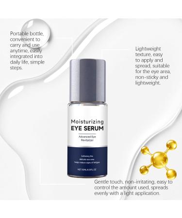 S rum hydratant et claircissant pour les yeux l'acide hyaluronique traitement anti- ge pour les yeux cr me anti-rides pour les cernes poches et poches sous les yeux r duit les ridules (6PCS) - Buy Online on GoSupps.com