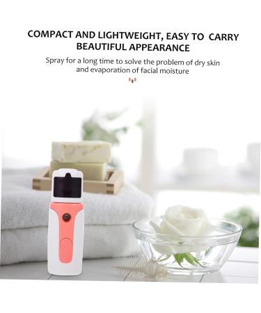 FOMIYES 1 Set Hydrating Instrument Mini Humidifier Turbans for Women Portable Facial Mister Handheld Steamer 10X3.3cm Pink - Buy Online on GoSupps.com