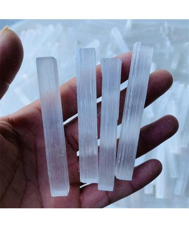 Gemstones for Decoration Natural Selenite Quartz Sticks Quartz Chips Natural Stones and Minerals Specimen for Air Cleanning Aura (Color : 7-8cm Size : 100g) Natural stones (Color : 7-8cm Size : 10 n 100g 7-8cm - Buy Online on GoSupps.com