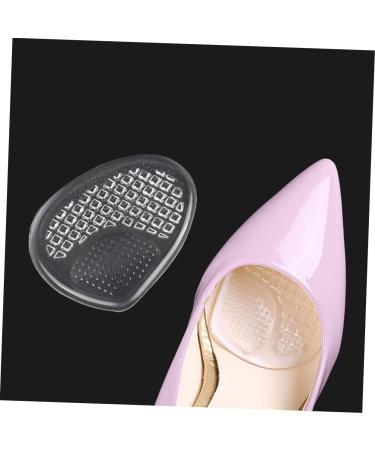 FOMIYES Bridal Shoe Pads - 2pcs Silicone Gel Inserts for Women | Non-Slip Cushion for Heels & Dress Shoes - Buy Online on GoSupps.com