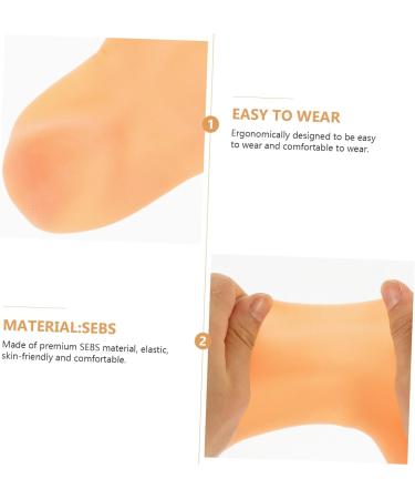 minkissy 10 Pairs Exfoliating Moisturizing Socks Moisturizing Gloves Overnight Cosmetics Socks Foot Spa Socks Spa Socks for Dry Feet Foot Care Socks Gel Socks Dedicated Torn Socks Girl Sebs - Buy Online on GoSupps.com