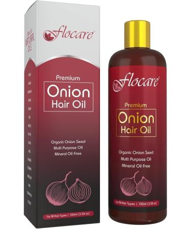 Red Onion Hair Oil made with Rosemary Oil Hibiscus Oil Coconut Oil and many other naturals oils and herbs. Mineral Oil free and Chemical Free. 100% Natural & Vegan.