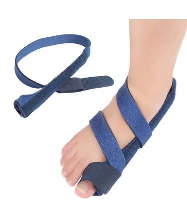 Toe spreader for hallux valgus pain relief day and night 1 piece