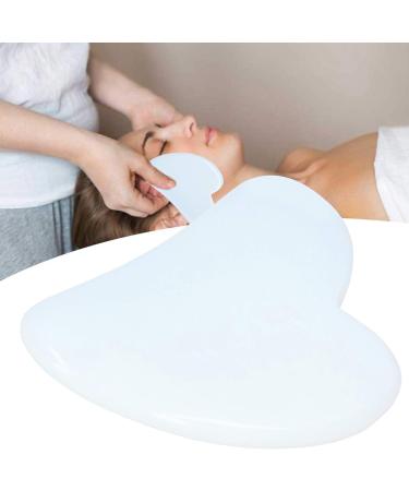 Verdant Touch Gua Sha Massage Tool - Heart Shaped Opal Scraper for Face Shoulder Leg Abdomen & Back - International Shipping Available - Buy Online on GoSupps.com