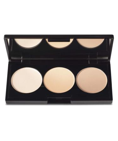 Stargazer 3 Shadow Contour Palette Light with full mirror. bright 1 piece (1 pack)
