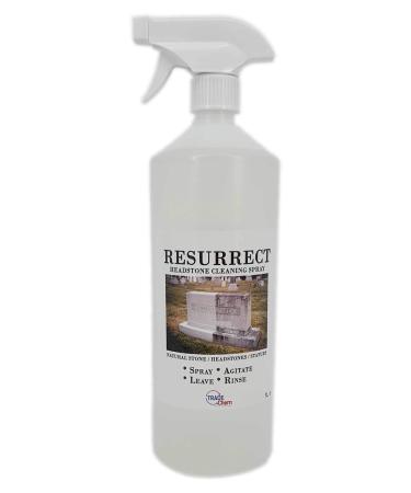 Gravestone and Headstone Cleaner Spray 1L Resurrect