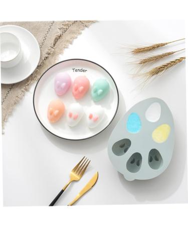 3 Pcs 3D Easter Rabbit Cake Silicone Molds Bee Craft Bunny Desserts Silicone Bakeware Decorative Soap Muffin Mould Oven Clay Candle Molds DIY Baking Lollipop Molds Candy Chocolate Sky-bluex3pcs 14.9X20.9CMx3pcs - Buy Online on GoSupps.com