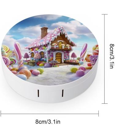 Buy Portable Candy House Contact Lens Case | Travel-Friendly Storage for Contact Lenses - Buy Online on GoSupps.com
