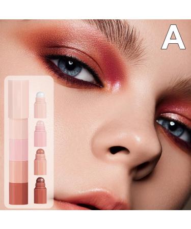 Eyeshadow Stick Set 4-in-1 Eyeshadow Stick 8 Colors Matte and Pearlescent Eyeshadow Pencil Eye Crayon Eyeshadow Smooth Cream Eyeshadow Stick Eye Makeup Products - Buy Online on GoSupps.com