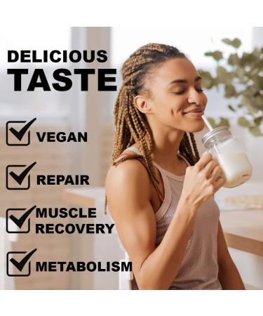 Opto Vegan Super Protein- Vanilla | Vegan Protein | Plant Based Protein | Hemp Pea Brown Rice | Greens | Antioxidants Vanilla Shake - Buy Online on GoSupps.com