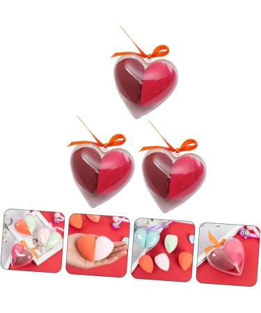 DOITOOL 3 Boxes Heart-shaped Makeup Sponge Complexion Sponge Makeup Foundation Girls Paint Makeup Puff Powder Sponge Eye Cosmetic Travel Hydrophilic Polyurethane Wedges - Buy Online on GoSupps.com