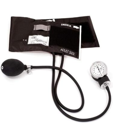 Prestige Medical 79-BLK Standard Aneroid Sphygmomanometer Black