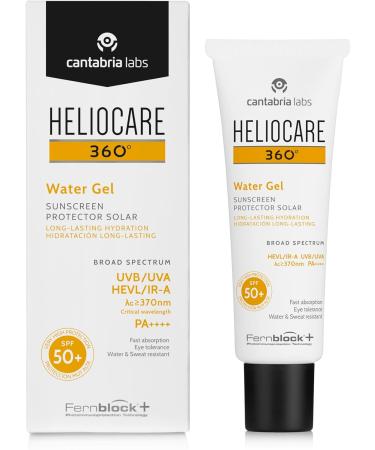 Heliocare 360 SPF50+ Water Gel 50ml - Best Sunscreen for Ultimate Protection | International Shipping Available - Buy Online on GoSupps.com