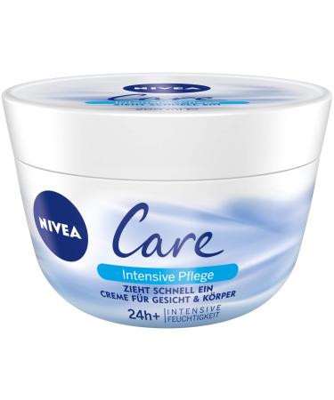 NIVEA 4 SPACK CREME for body & face 4 x 200 ml crucible care intensive care quickly moves in moisturizing 4 200 ml (4 Pack)