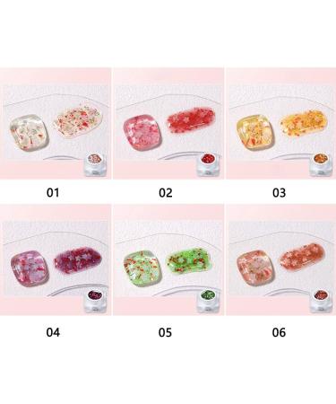 8ml Colorful Flower Ice Transparent Nail Polish Gel Nail Polish Phototherapy Gel Nail Gel Manicure| | - - (Color: 3) - Buy Online on GoSupps.com