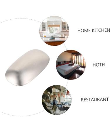 DOITOOL 1pc Soap Stainless Steel Soap Tool Stainless Steel Material Stainless Steel Odor Bar Soap Bar Odor Remover Kitchen Deodorizing Soap Square Absorbent - Buy Online on GoSupps.com