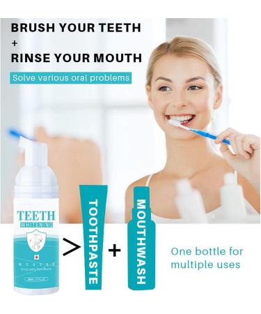 Teethaid Mouthwash & Whitening Toothpaste Set - 4 Pieces for Deep Cleaning Fresh Breath & Tooth Regeneration - Buy Online on GoSupps.com