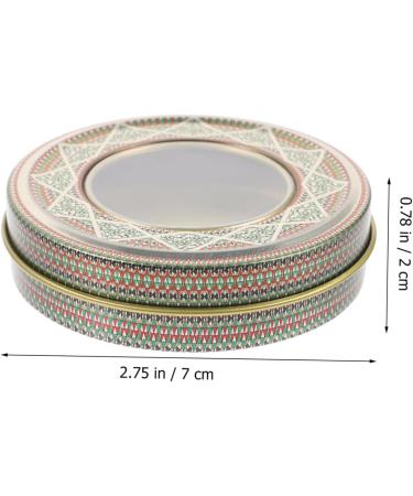 Alipis 3pcs Tin Box Metal Container with Lid Saffrons Cans Wrapping Boxes Seal Travel Metal Can - Buy Online on GoSupps.com