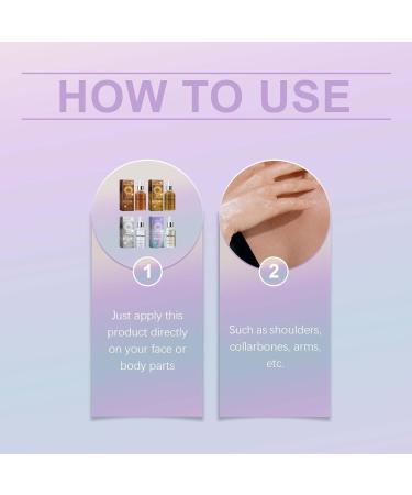 Buy Golden Face & Body Glitter - Waterproof Shimmer Oil & Hairspray | Perfect for Party Looks | 30ml Natural Sparkly Body Glow - Buy Online on GoSupps.com