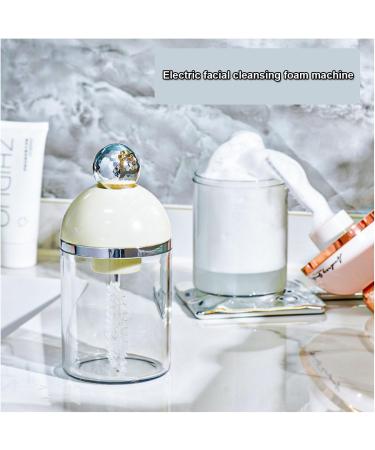 Face Cleanser Electric Foam Maker Electric Foam Maker for Face Wash Rich Foam Whip Maker Face Cleansing Tool for Home & Travel(Color:Yellow) - Buy Online on GoSupps.com