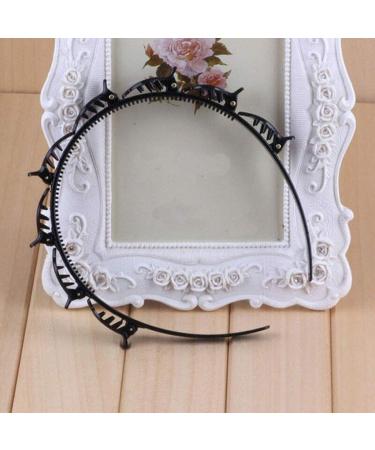 Shop Hroijsl Double Bang Hairstyle Hair Bands with Clips | Hairpin Headgear & Cracking Clips for Women & Girls (2pc) - Buy Online on GoSupps.com