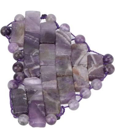 Heart-Shaped Jade Eye Mask | Amethyst Sleeping Mask for Fatigue Relief & Dark Circle Soothing - Buy Online on GoSupps.com