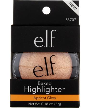 E.L.F. Baked Highlighter Apricot Glow | Radiant Finish | 0.17 oz (5 g) - Buy Online on GoSupps.com