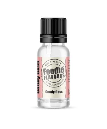 Foodie Flavours Natural Candy Floss Flavouring High Strength - 15ml - Buy Online on GoSupps.com