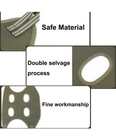 Qrity Cat Care Pocket & Dog Hammock Set S Hooks for Nail Cutting & Fur Care | Green - Buy Online on GoSupps.com