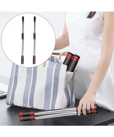 2pcs Yoga Sticks Stretching Tool- 31.5inch Posture Correction Sticks with Buckle- Open Shoulder & Straighten Back - Buy Online on GoSupps.com