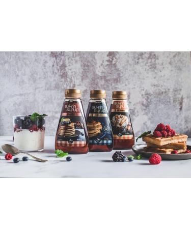 Sukrin Gold Syrup 450g - Sugar Free, Gluten Free, Keto and Low Carb Sweetener for Desserts and Breakfast - Pack of 1 - Buy Online on GoSupps.com