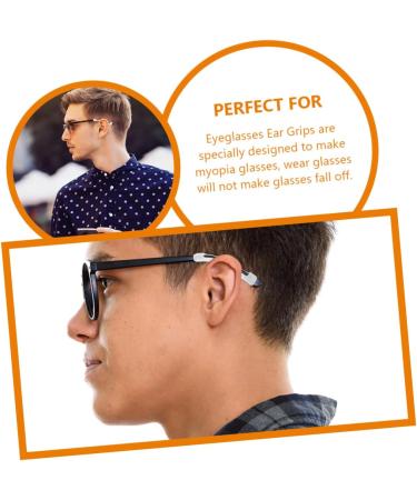 Lurrose Flower Girl Hair Jewelry & Accessories | 15 Pairs Slide-Resistant Glasses Pillow Earmolds Silicone Sock Holders for Perfect Fit - Buy Online on GoSupps.com