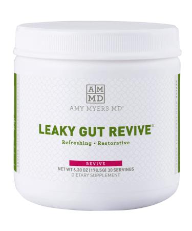 Dr. Amy Myers Leaky Gut Revive Powder for Leaky Gut Repair – L Glutamine Powder to Reduce Symptoms Like Constipation, IBS, Diarrhea, Bloating – Plant Based Supplement to Maintain A Healthy Gut Lining - Buy Online on GoSupps.com