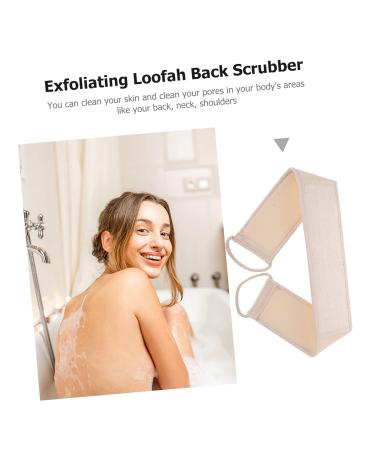 Shop Mikinona Luffa Bath Towel Scrubber | Exfoliating Sponge Pad for Spa Quality Cleanse | International Shipping Available - Buy Online on GoSupps.com