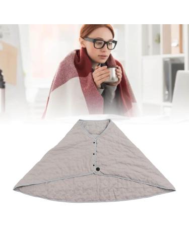USB Heated Scarf - Gray 3 Speeds | Comfortable Portable Blanket for Camping & Office - Buy Online on GoSupps.com