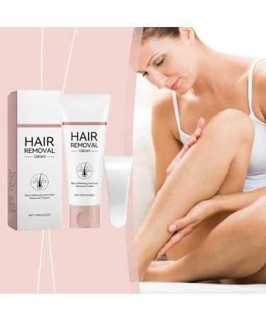 Hair Removal Cream For The Face 120ml Hair Removal Cream with Spatula Depilatory For Intimate Zone Women Face Body Arm Armpit Bikini Pubic Area Leg Intimate Personal - Buy Online on GoSupps.com