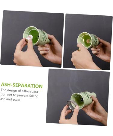 Beavorty Moxibustion Tools Set - 3 Pot Moxa Stick Enhancer & Healing Accessories for Effective Home Therapy - Buy Online on GoSupps.com