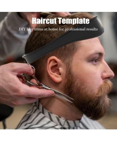Hair Cutting Stencils & Templates - Silicone Neckline Shaving Kits for DIY Home Haircuts | 2-Piece Elastic Set - Buy Online on GoSupps.com